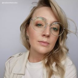 Qusay Silber Rund Brille8