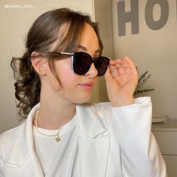 Walden Schwarz Cateye Brille8