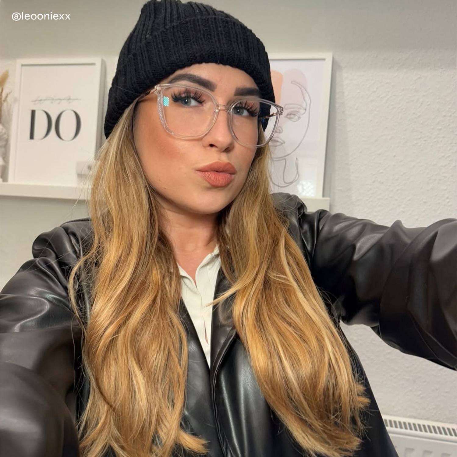 Walden Weiß Cateye Brille7