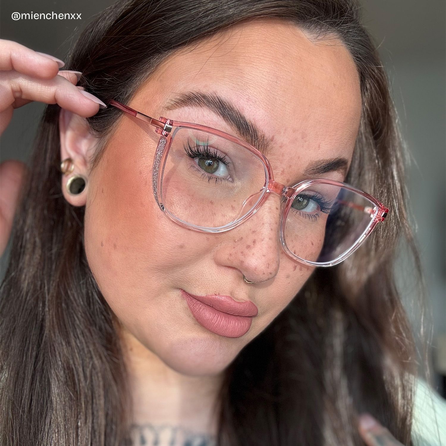 Walden Rosa Cateye Brille5