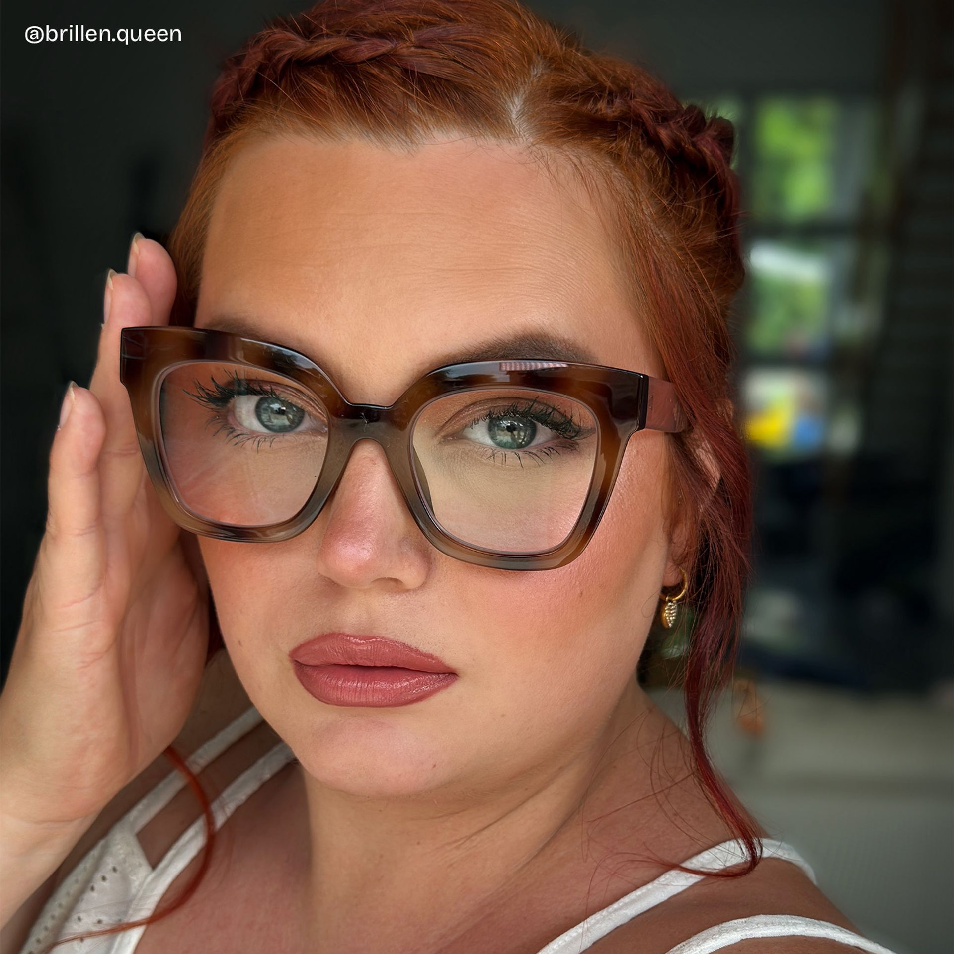 Malcolm Bernstein Quadratische Brille8