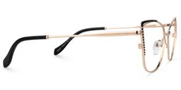 Marett Schwarze Gold Cayeye Brille2