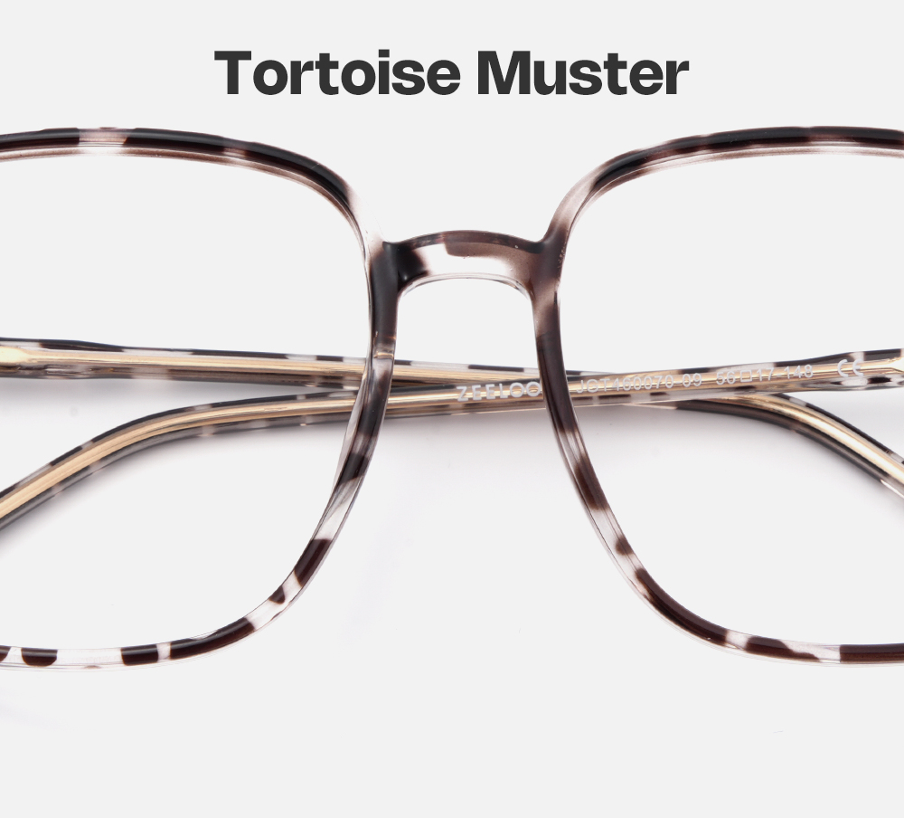 Joana Tortoise Geometrisch Brille