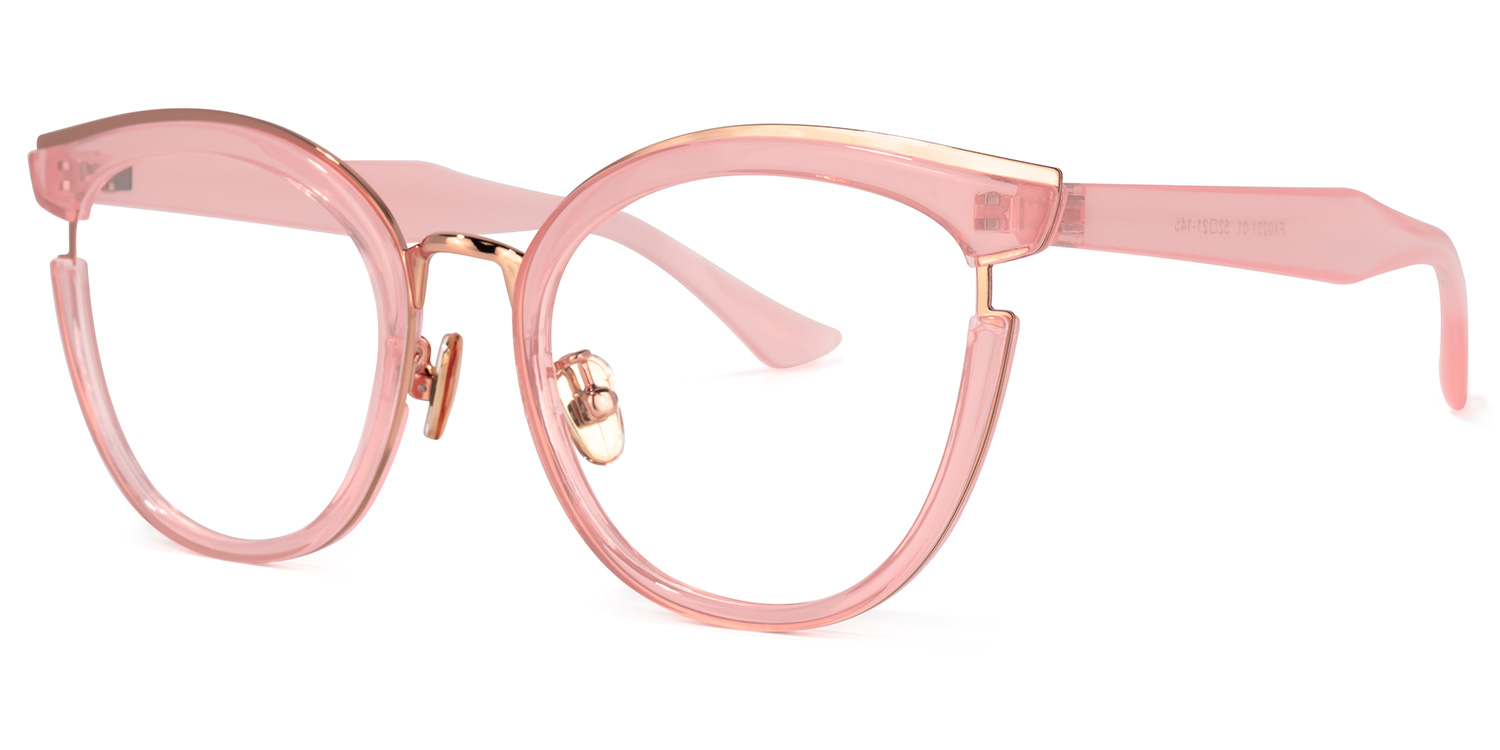 Eleanore Rosa Cateye Brille1
