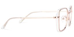 Natalee Gold Quadratisch Brille3