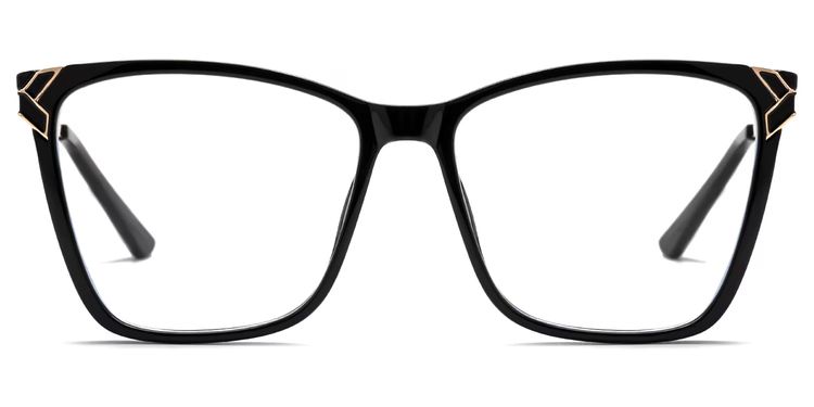 Tricee Schwarz Quadratisch Brille