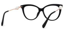 Sherrie Schwarz Cateye Brille5