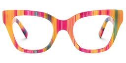 Nereyda Bunt Cateye Brille1