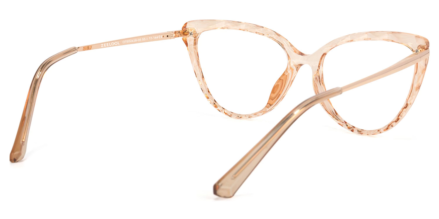 Lucas Champagne Cat Eye Brille4