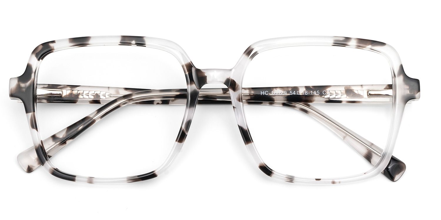 Ember Tortoise Quadratisch Acetat Brille3