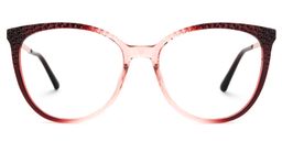 Dagmar Rot Cateye Brille0