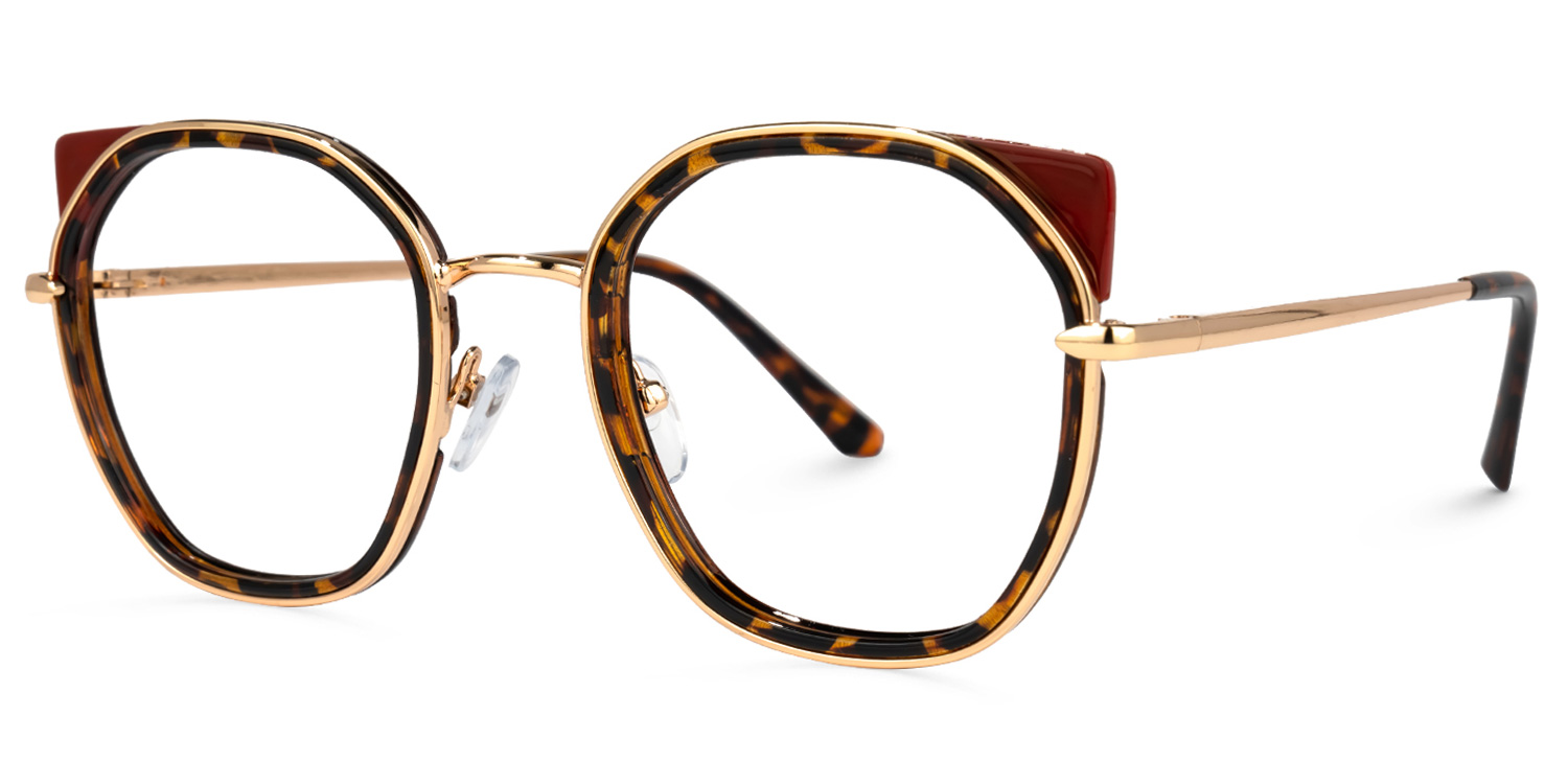 Edie Braun-Tortoise Cateye Brille1