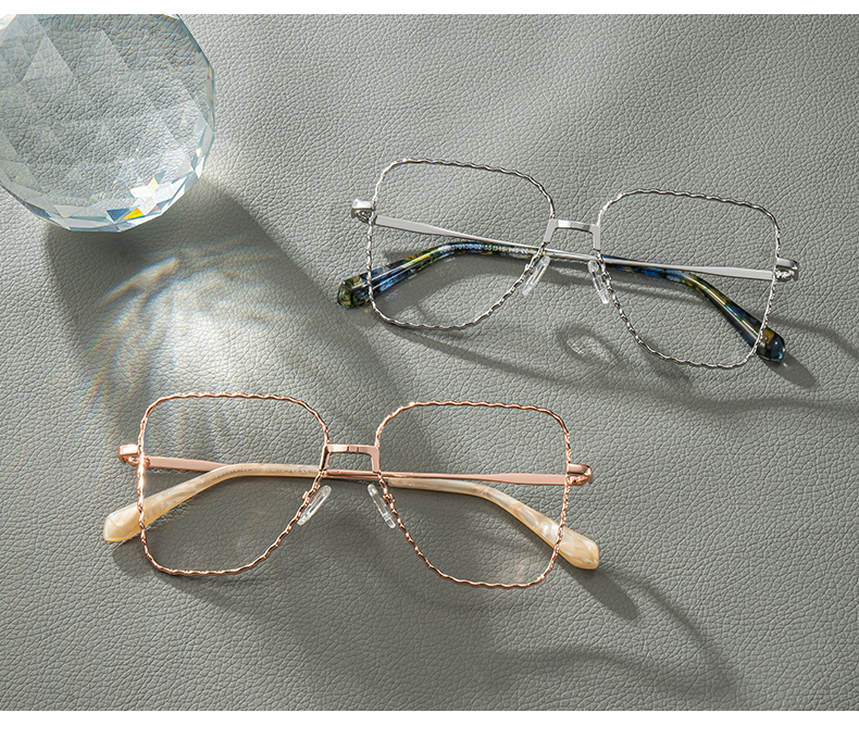 Teri Silber Pilot Brille