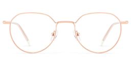 Thea Gold Geometrisch Brille2