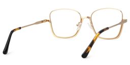 Easter Gold Quadratisch Brille3