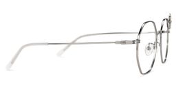 Kaitlyn Silber Geometrisch Brille3