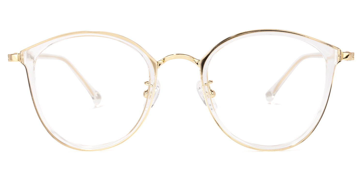 Basilia Gold Cateye Brille0