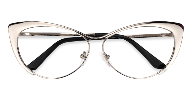 Ellen Silber Cat Eye Brille5