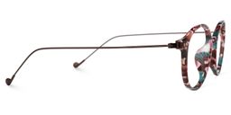 Malvina Blumendruck-Bunt Rund Brille3