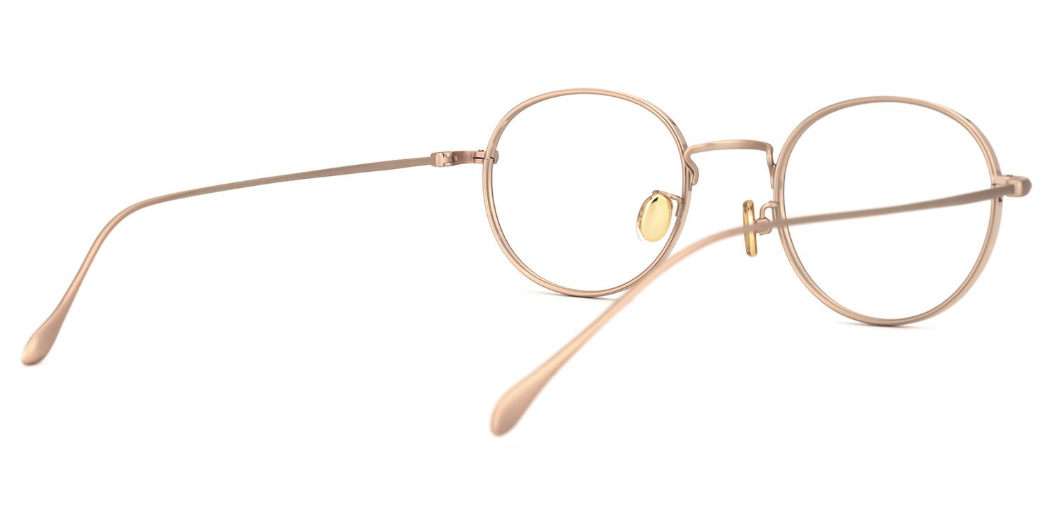 Raynor Gold Rund Brille3