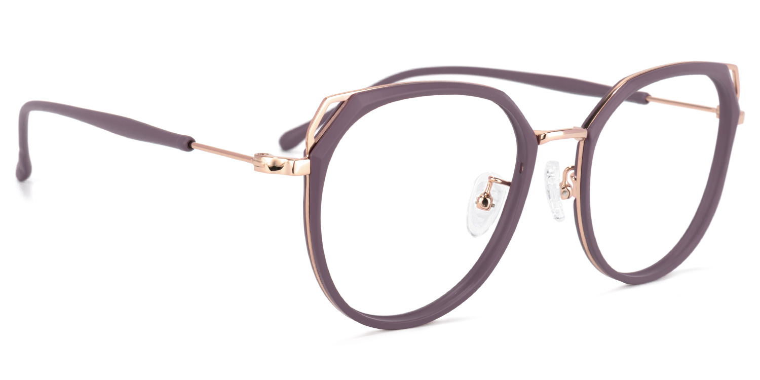 Ofelia Lila Geometrisch Brille2
