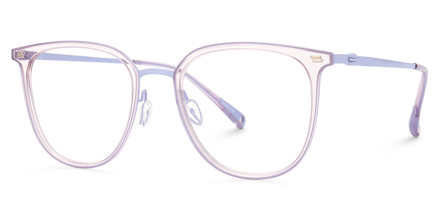 Bonny Lila Rund Brille1