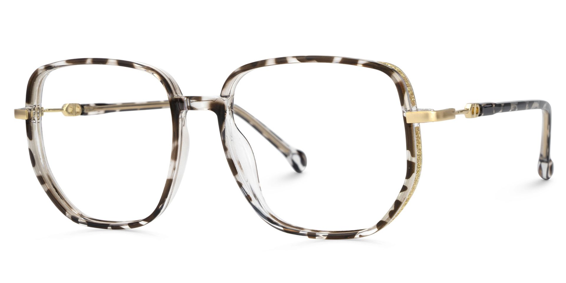 Joana Tortoise Geometrisch TR90 Brille2