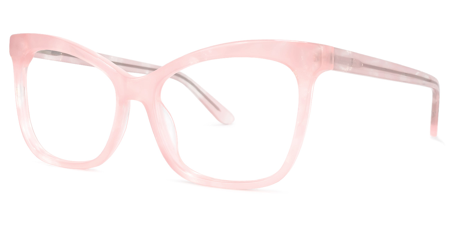 Richardson Rosa Cateye Brille1
