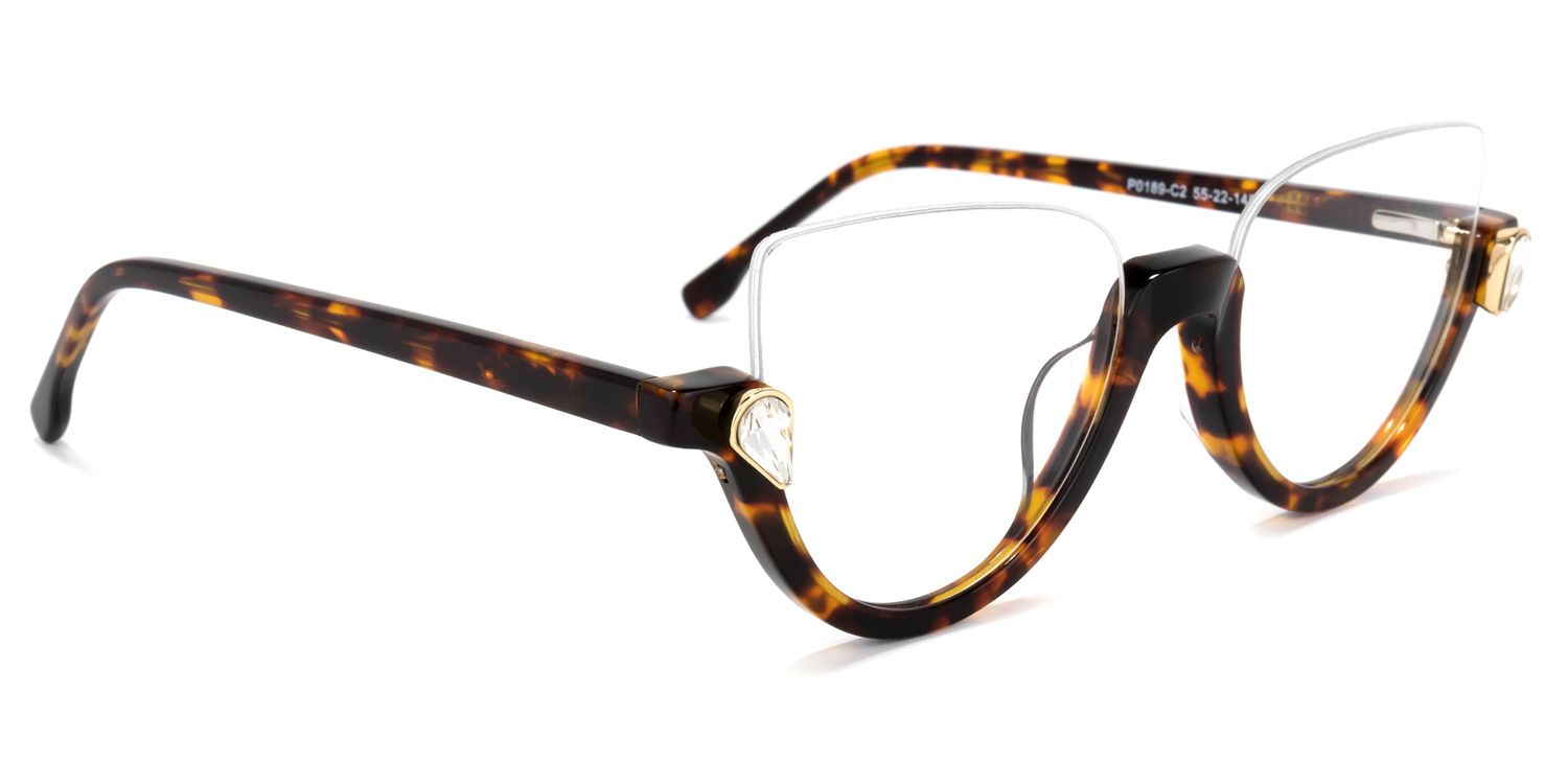 Felicia Tortoise Cateye Brille2