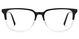 Barnhill Schwarz-Klar Quadratisch Brille0