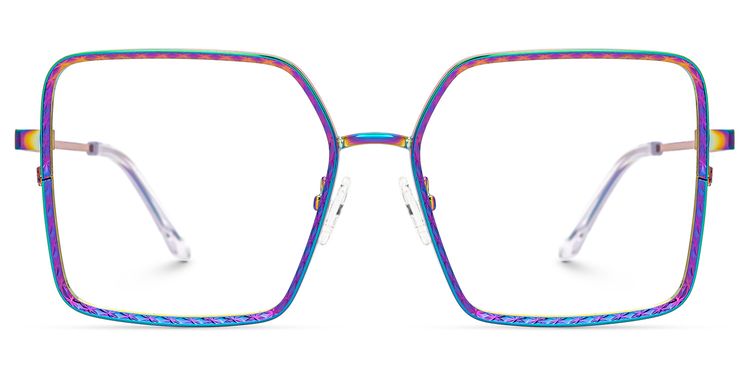 Thalia Lila Quadratisch Brille