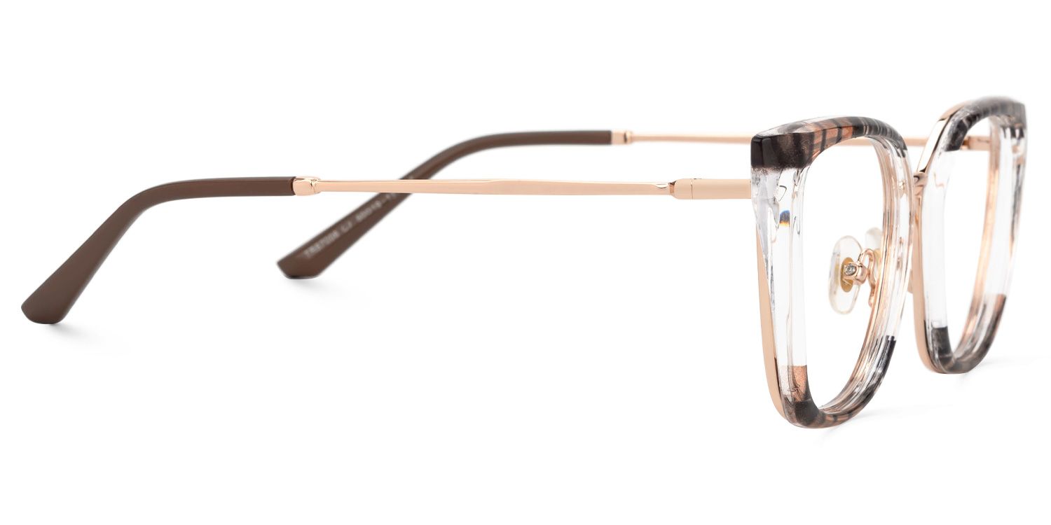 Joey Braun-Tortoise Rechteckig Brille2