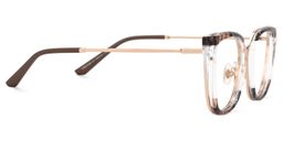 Joey Braun-Tortoise Rechteckig Brille2