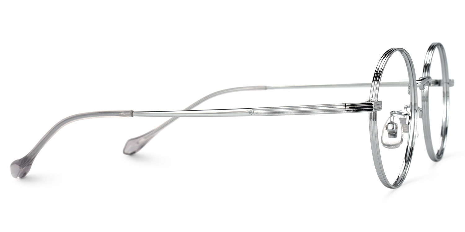 Aislin Silber Rund Brille2