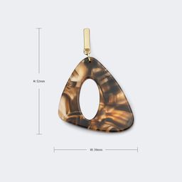 Enola Braun-Tortoise Ohrring2