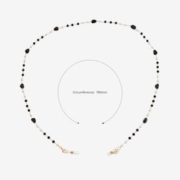 Hedy Schwarz-Weiß Brillenkette2