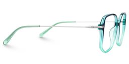 Payton Blau-Grün Geometrisch Brille3