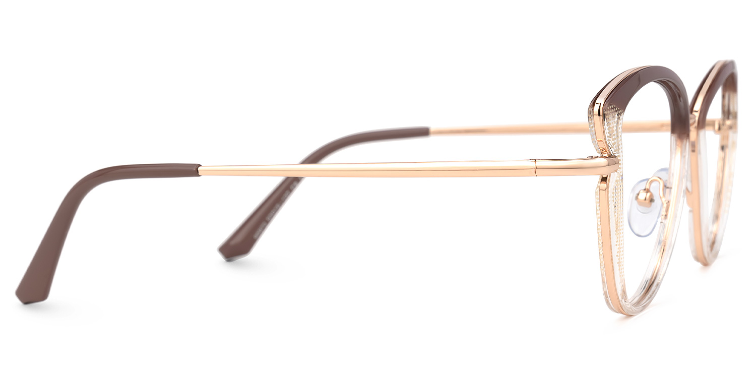 Galina Braun-Gold Cateye Brille3