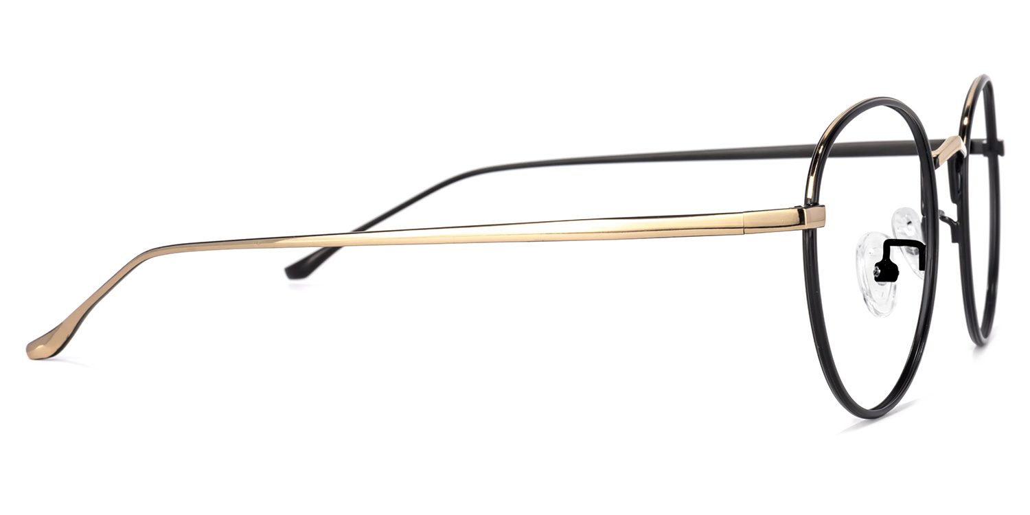 Simon Schwarz Rund Brille3