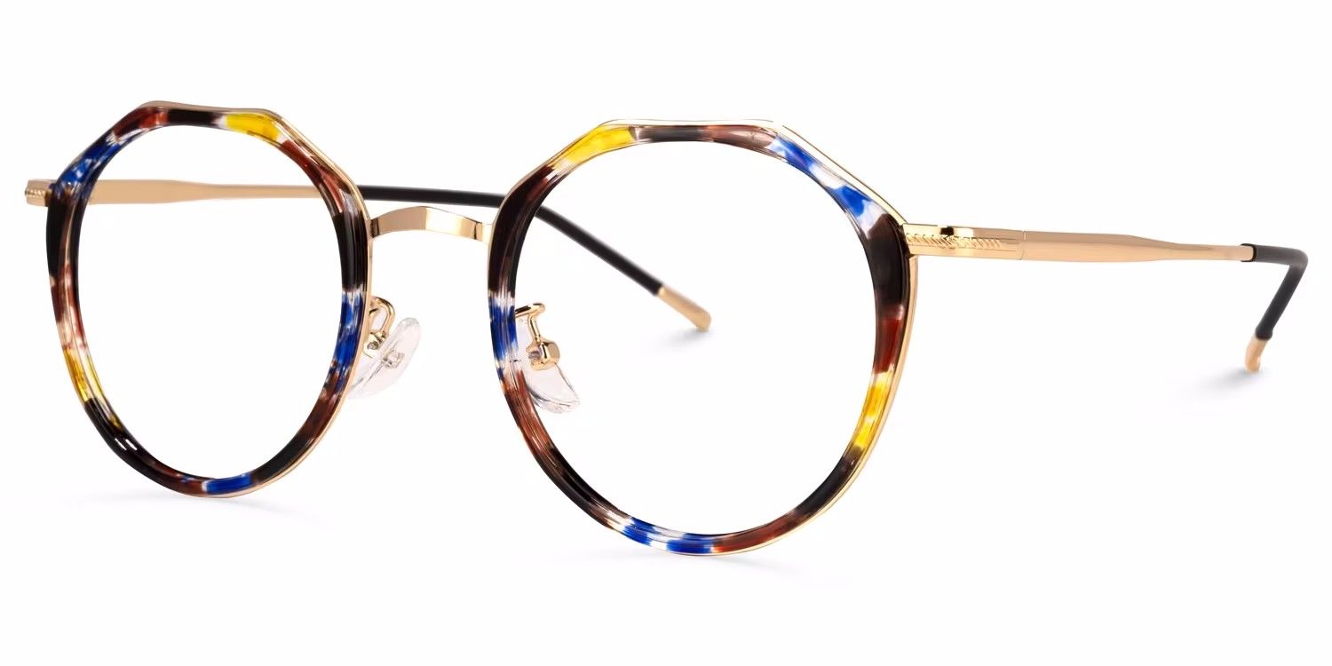 Gentry Bunt Geometrisch Brille2