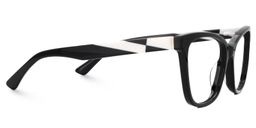 Shinana Schwarz Cateye Brille4