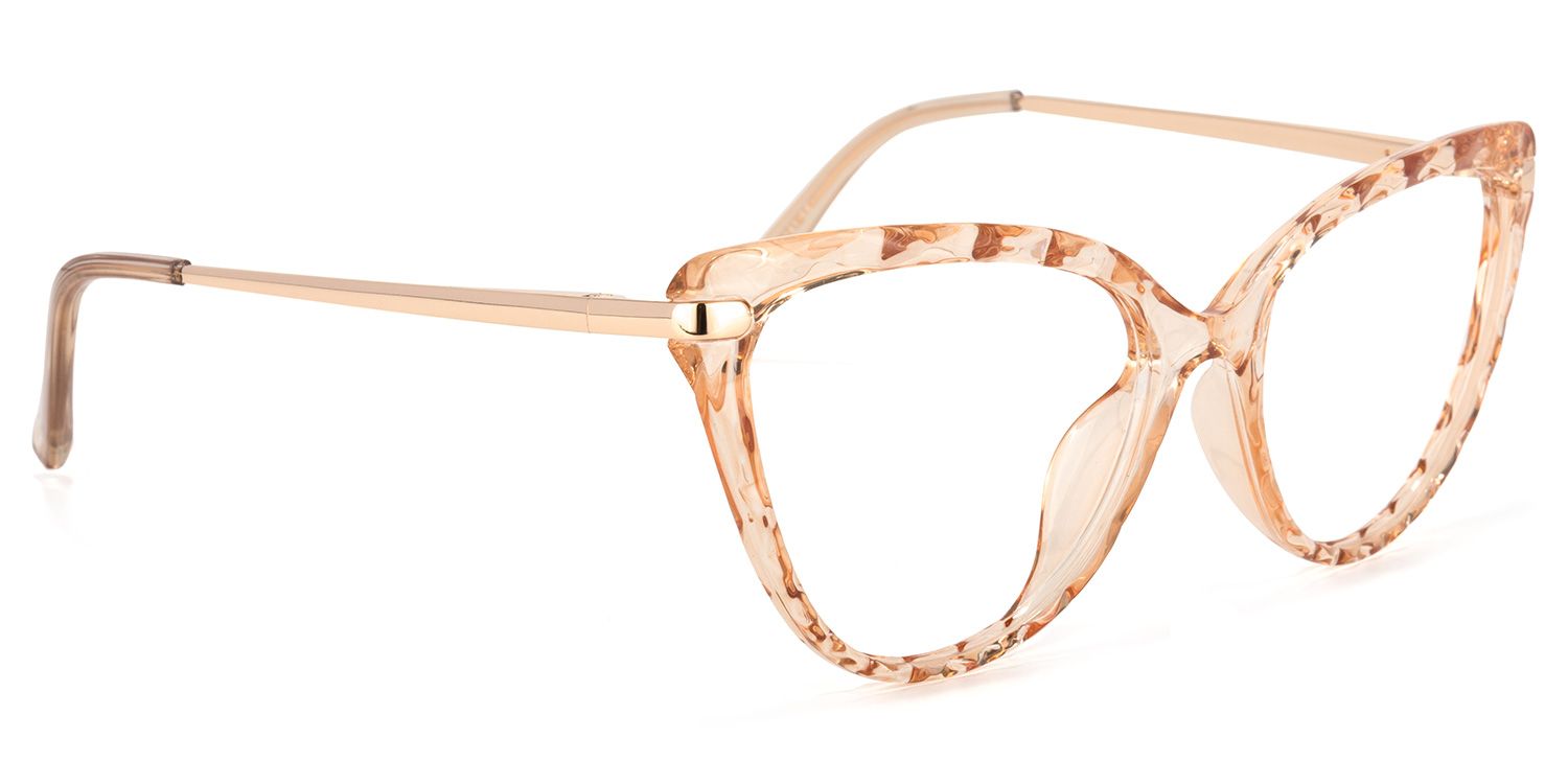 Lucas Champagne Cat Eye Brille2