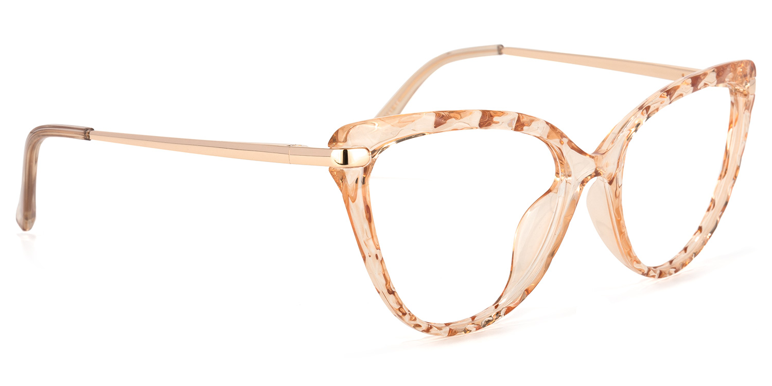 Lucas Champagne Cat Eye Brille2