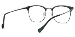 Leon Schwarz Browline Brille4