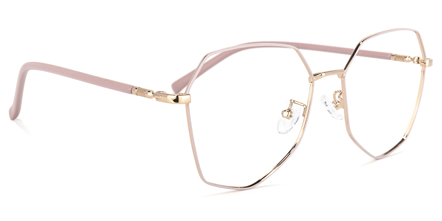 Joo Rosa Geometrisch Brille3