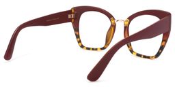 Denis Rot Cateye Brille4