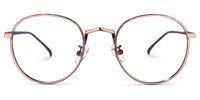 Nahum Gold Rund Brille0