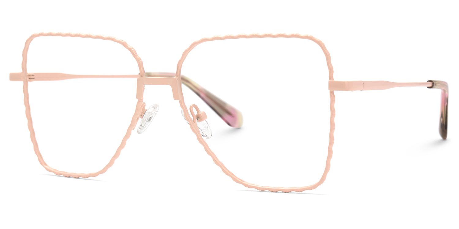 Teri Rosa Pilot Metall Brille1