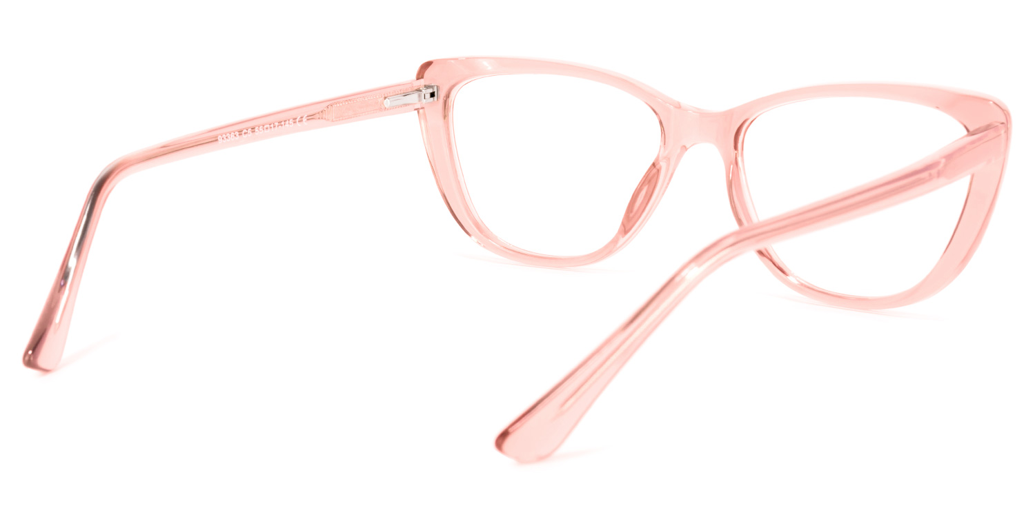 Qamar Rosa Kristall Cateye Brille4