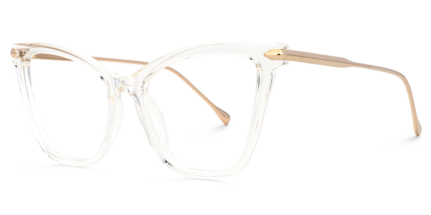 Hilary Kristall Schmetterling-Form Brille1